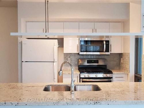 1103-3 Navy Wharf Crt, Toronto, ON - Indoor Photo Showing Kitchen With Double Sink With Upgraded Kitchen