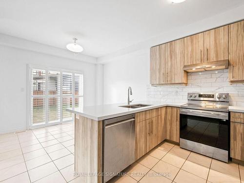 8 Elkington Lane, Brantford, ON - Indoor Photo Showing Kitchen With Double Sink