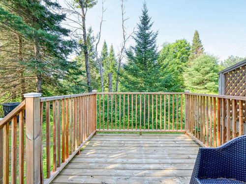 Patio - 1312Z Rue Dion, Val-David, QC - Outdoor With Deck Patio Veranda