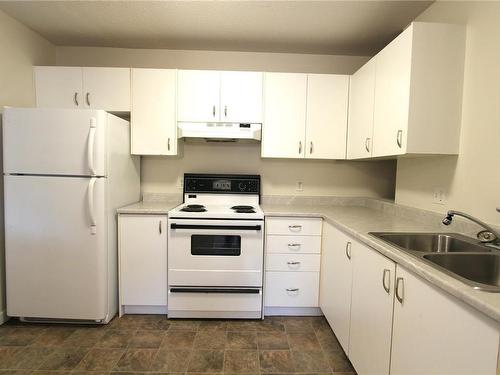 114-3185 Barons Rd, Nanaimo, BC - Indoor Photo Showing Kitchen With Double Sink