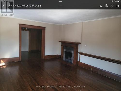 28 Forest Avenue, Mississauga, ON - Indoor Photo Showing Other Room With Fireplace