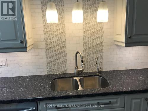 28 Forest Avenue, Mississauga, ON - Indoor Photo Showing Kitchen With Double Sink