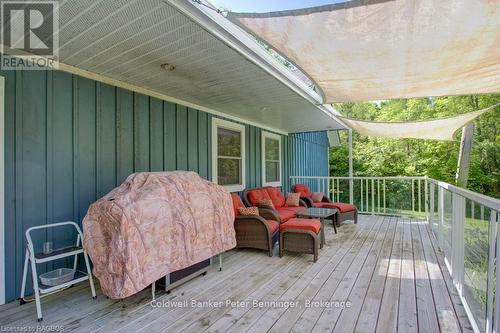 32 Pine Forest Drive, South Bruce Peninsula, ON - Outdoor With Deck Patio Veranda With Exterior