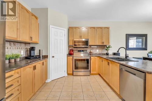 64 Spotted Owl Crescent, Brampton, ON - Indoor Photo Showing Kitchen With Stainless Steel Kitchen With Double Sink