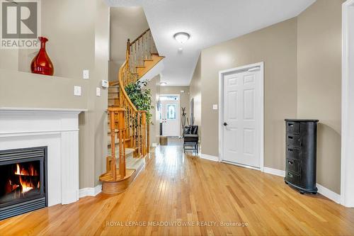 64 Spotted Owl Crescent, Brampton, ON - Indoor With Fireplace