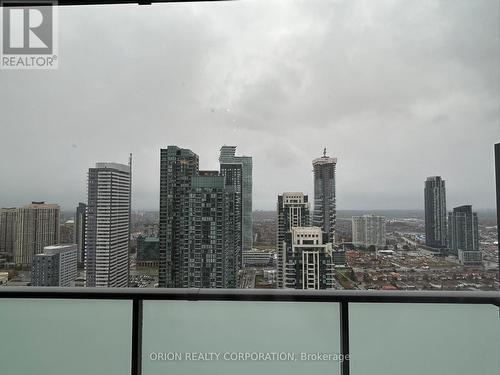 3208 - 4130 Parkside  Village Drive, Mississauga, ON - Outdoor With View