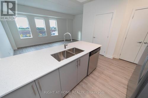 707 - 353 Gardner Street, Ottawa, ON - Indoor Photo Showing Kitchen With Double Sink