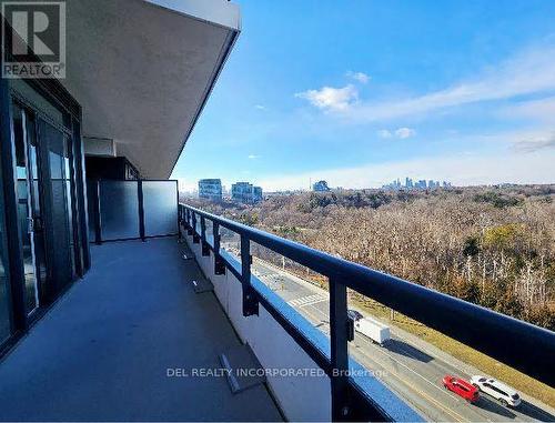 603 - 10 Inn On The Park Drive, Toronto, ON - Outdoor With Balcony With View