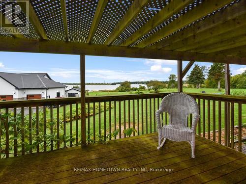 118 North Channel Road, Edwardsburgh/Cardinal, ON - Outdoor With Deck Patio Veranda