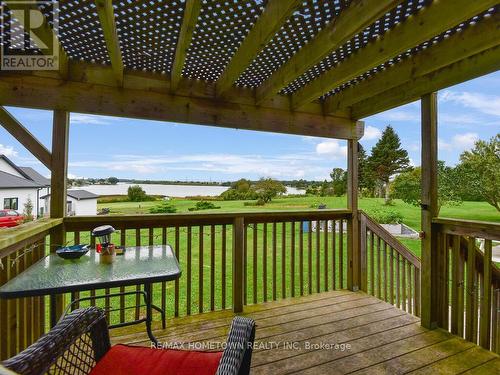 118 North Channel Road, Edwardsburgh/Cardinal, ON - Outdoor With Deck Patio Veranda With View With Exterior