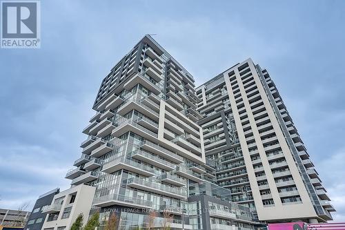 602 - 2081 Fairview Street, Burlington, ON - Outdoor With Balcony With Facade