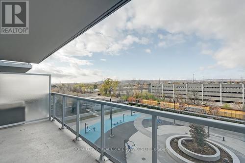 602 - 2081 Fairview Street, Burlington, ON - Outdoor With Balcony With View With Exterior