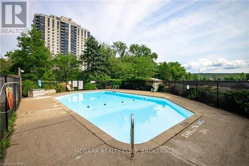 809 - 215 Glenridge Avenue E, St. Catharines, ON - Outdoor With In Ground Pool With Backyard