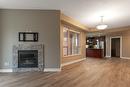 708-1160 Bernard Avenue, Kelowna, BC  - Indoor Photo Showing Living Room With Fireplace 