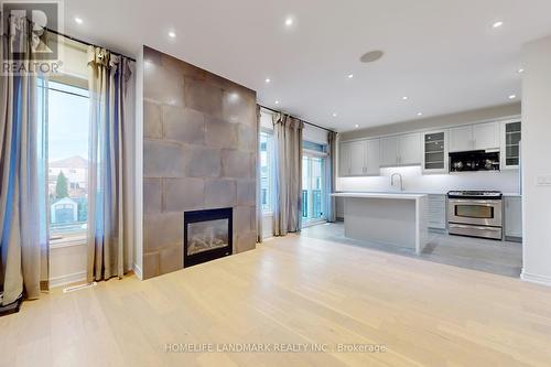 40 Spring Farm Road, Aurora, ON - Indoor Photo Showing Other Room With Fireplace