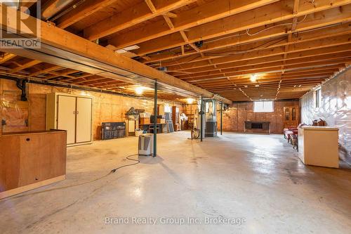 109 Alexandria St Street, Georgian Bluffs, ON - Indoor Photo Showing Basement