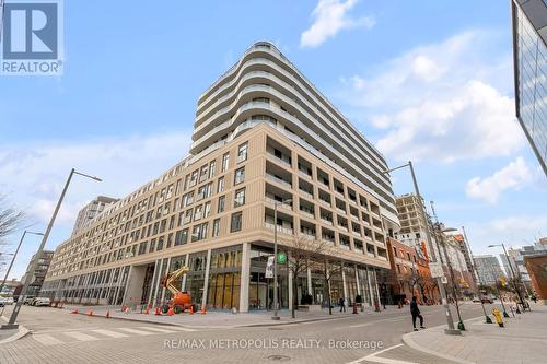 1107 - 425 Front Street E, Toronto, ON - Outdoor With Balcony With Facade