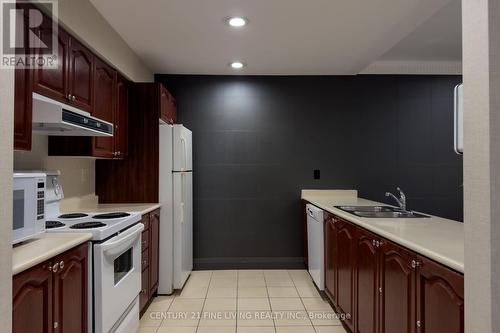 207 - 3 Rean Drive, Toronto, ON - Indoor Photo Showing Kitchen With Double Sink