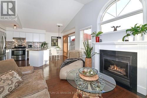 30 Foundry Lane, Whitby, ON - Indoor With Fireplace