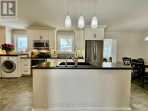 8 Otter Crescent, South Bruce, ON - Indoor Photo Showing Kitchen With Double Sink