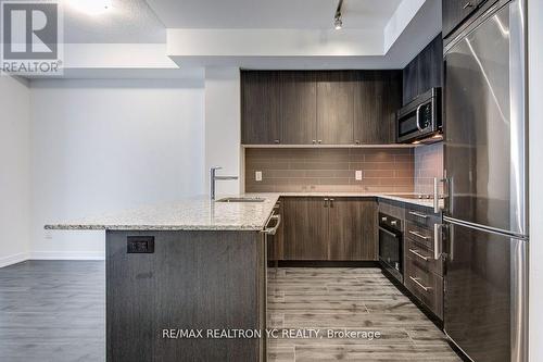 405 - 18 Rean Drive, Toronto, ON - Indoor Photo Showing Kitchen With Upgraded Kitchen