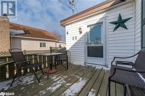 32 Crown St Street, Quinte West, ON - Outdoor With Deck Patio Veranda With Exterior