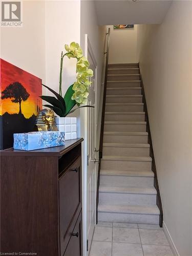 View of stairs - 9 Hyde Park Mews, Kitchener, ON - Indoor Photo Showing Other Room