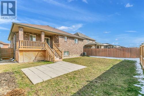 1055 Thunderbay Avenue, Windsor, ON - Outdoor With Deck Patio Veranda