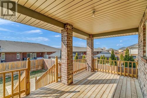 1055 Thunderbay Avenue, Windsor, ON - Outdoor With Deck Patio Veranda With Exterior