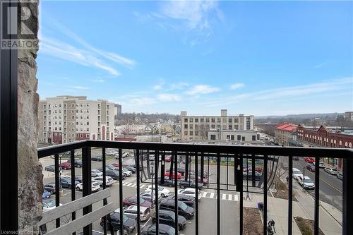 View from balcony - 15 Main Street Unit# 404, Cambridge, ON - Outdoor With View