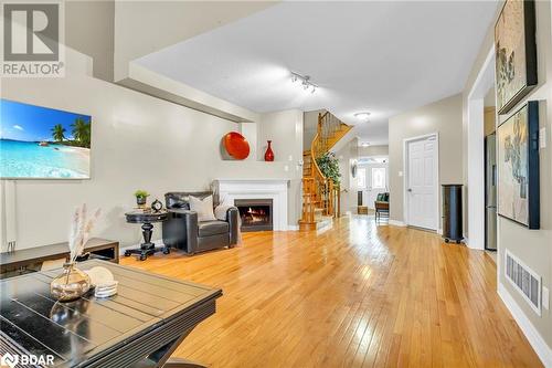 64 Spotted Owl Crescent, Brampton, ON - Indoor With Fireplace