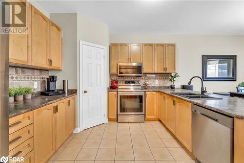 64 Spotted Owl Crescent, Brampton, ON - Indoor Photo Showing Kitchen With Stainless Steel Kitchen With Double Sink