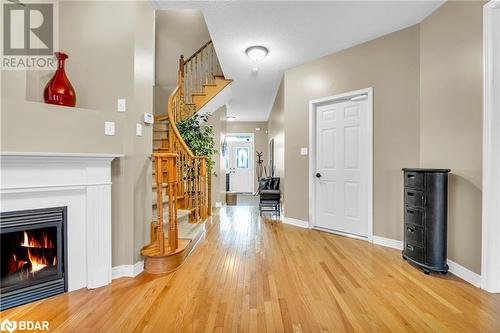 64 Spotted Owl Crescent, Brampton, ON - Indoor With Fireplace