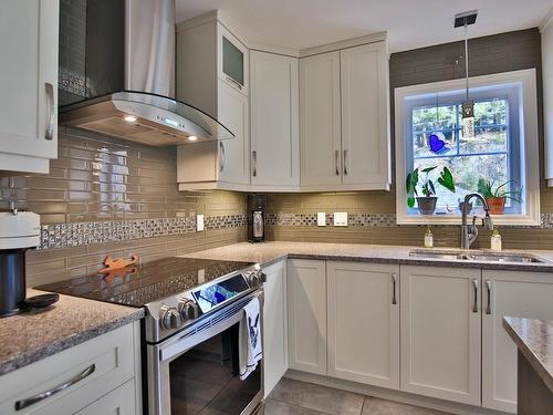 Kitchen - 101 Rue Quévillon, Granby, QC - Indoor Photo Showing Kitchen With Double Sink With Upgraded Kitchen