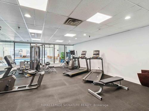 504-8 Lisa St, Brampton, ON - Indoor Photo Showing Gym Room