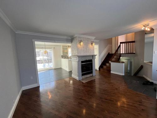 Living room - 2915 Rue Boiselle, Boisbriand, QC - Indoor Photo Showing Living Room With Fireplace