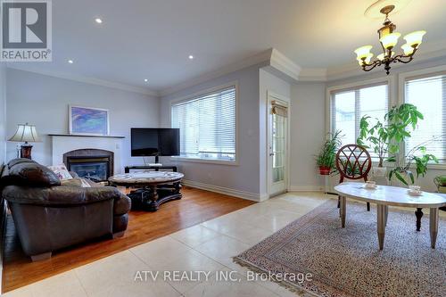 31 Shaver Avenue S, Toronto, ON - Indoor Photo Showing Living Room With Fireplace