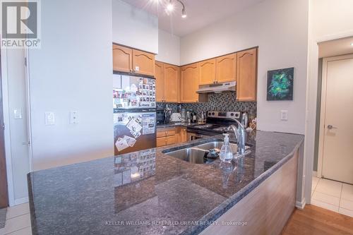 2201 - 219 Fort York Boulevard, Toronto, ON - Indoor Photo Showing Kitchen With Double Sink