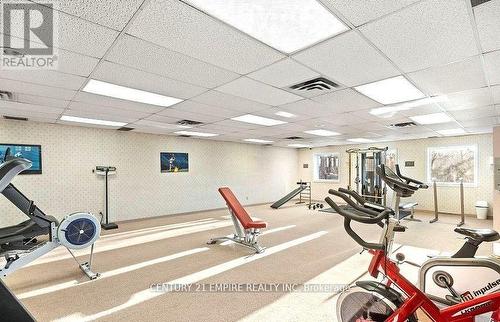 1312 - 330 Mccowan Road, Toronto, ON - Indoor Photo Showing Gym Room