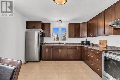 Ritchie Acreage, Corman Park Rm No. 344, SK - Indoor Photo Showing Kitchen With Double Sink