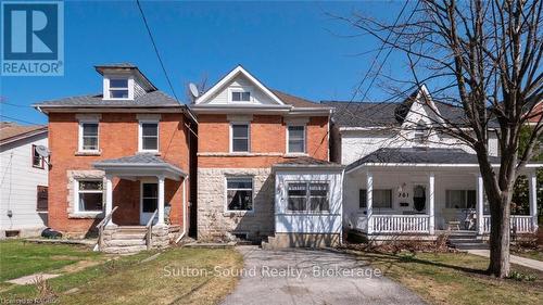 967 4Th Avenue W, Owen Sound, ON - Outdoor With Deck Patio Veranda With Facade