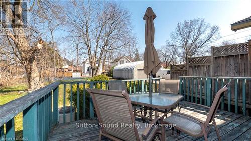 967 4Th Avenue W, Owen Sound, ON - Outdoor With Deck Patio Veranda With Exterior