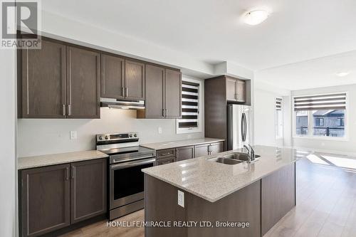 27 Assunta Lane, Clarington, ON - Indoor Photo Showing Kitchen With Stainless Steel Kitchen With Double Sink