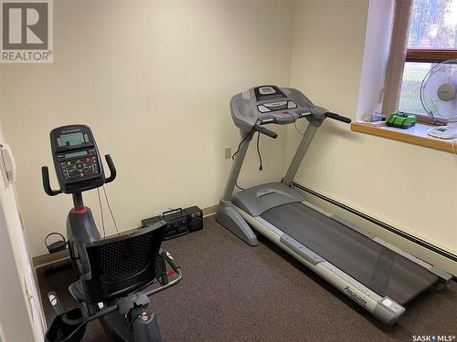 201 102 Manor Drive, Nipawin, SK - Indoor Photo Showing Gym Room