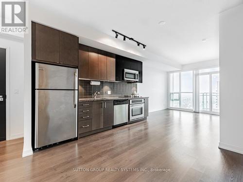 3016 - 98 Lilian Street, Toronto, ON - Indoor Photo Showing Kitchen With Stainless Steel Kitchen