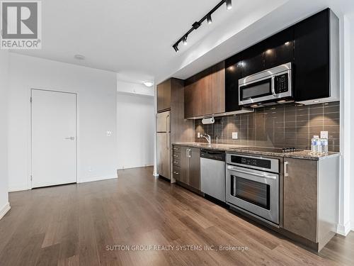 3016 - 98 Lilian Street, Toronto, ON - Indoor Photo Showing Kitchen With Stainless Steel Kitchen