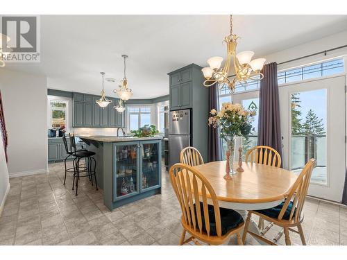 5475/5477 Kingsview Road, Vernon, BC - Indoor Photo Showing Dining Room