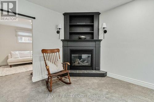 89 Court Drive, Brant, ON - Indoor Photo Showing Living Room With Fireplace