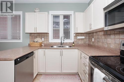 54 Ellis Crescent, Kawartha Lakes (Lindsay), ON - Indoor Photo Showing Kitchen With Double Sink