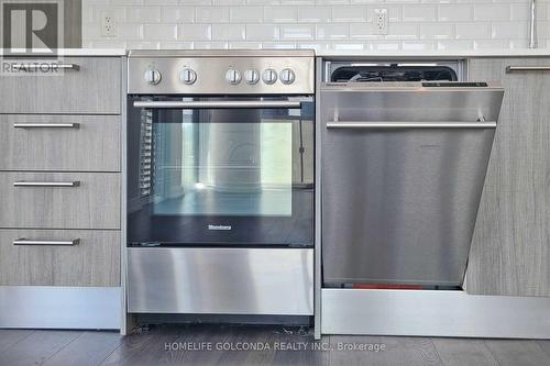 2702 - 28 Wellesley Street E, Toronto, ON - Indoor Photo Showing Kitchen With Stainless Steel Kitchen